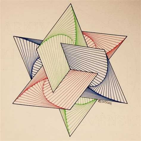 Geometric patterns drawing tutorial