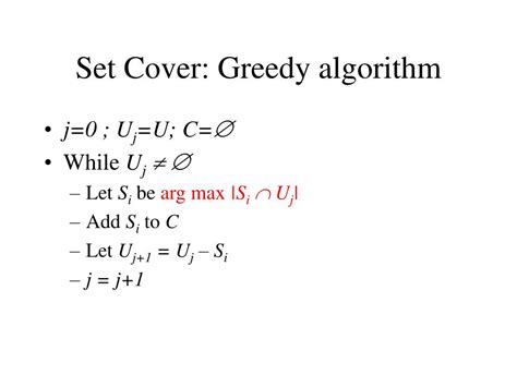 Geometric Set Cover Greedy Algorithm
