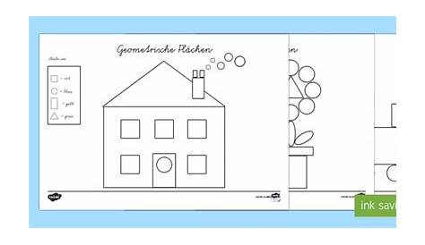 Geometrische Formen für die Klasse 1 | Übungsheft – Unterrichtsmaterial