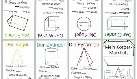 Schon Geometrische Formen Grundschule Klasse 4
