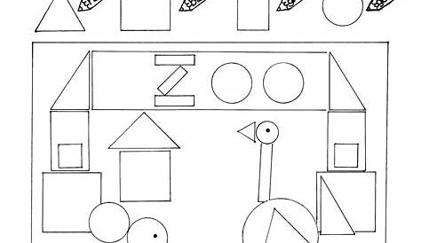 Kreis, Dreieck, Viereck - Figuren legen (Klasse 1