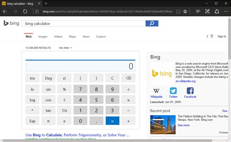 geometry calculator online bing