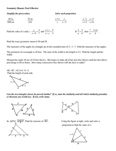Test 34 Chapter 8 Test Geometry Answers Atlanta