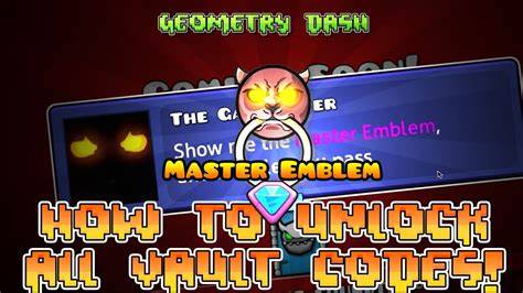 Geometry Dash 2.1 Chamber Of Time ALL CODES YouTube