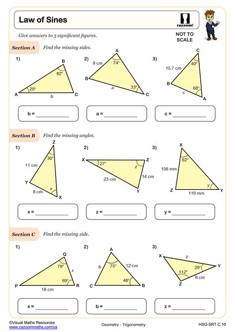 Geometry Math Worksheets For High School