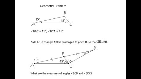 Geometry Problems Explained