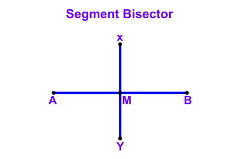 Geometry Segment Bisector Definition