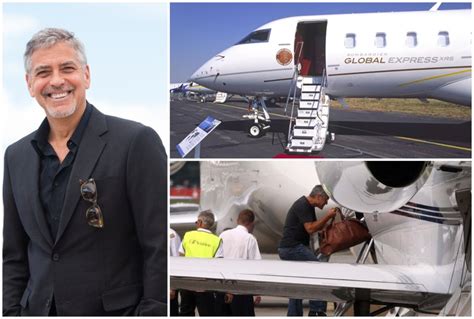 Clooney’s motorbike crash injuries seen as he boards private jet