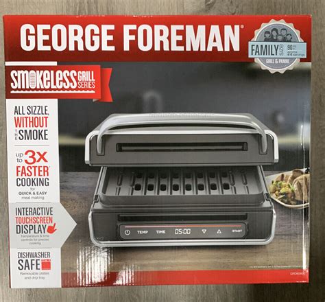 Shop Foreman GRP54G Grill with Extra Griddle Plate Free