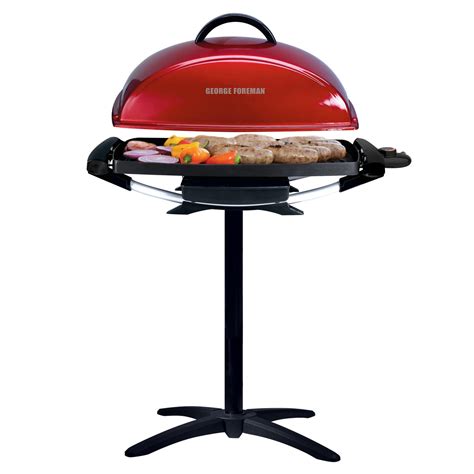 Foreman 240" Indoor/Outdoor Electric Grill NonStick Barbecue