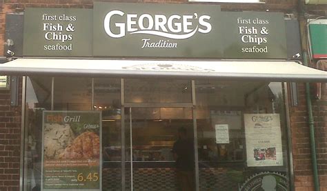 george's fish and chip shop bourne