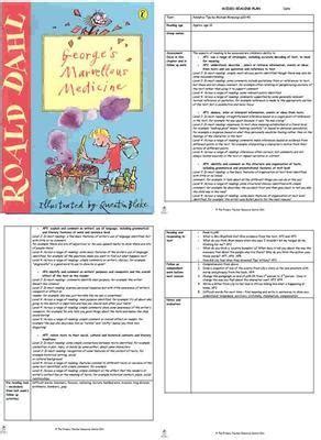 george's marvellous medicine guided reading