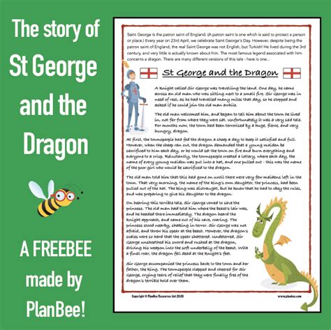 george and the dragon story ks1