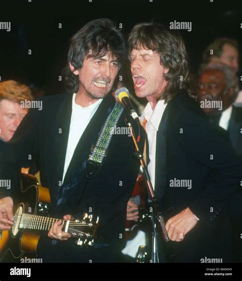 george harrison and mick jagger