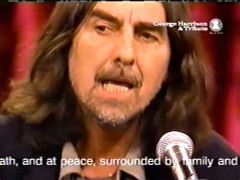 george harrison funeral youtube