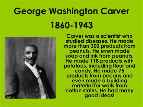 george washington carver interesting facts