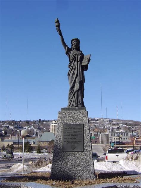 george washington statue duluth mn