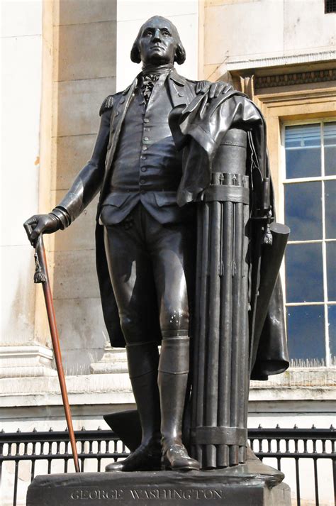 george washington statue in england