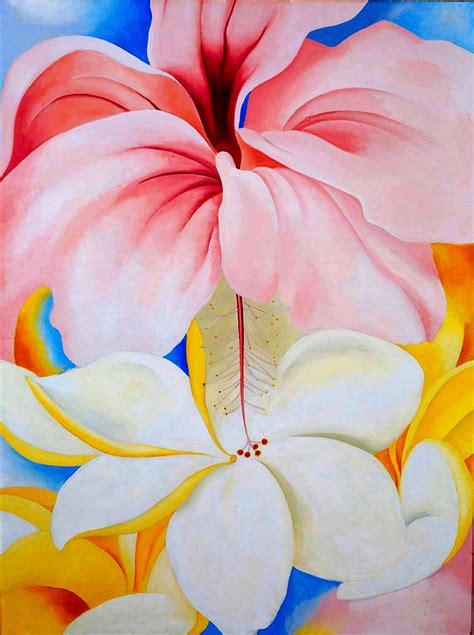 1924 O'Keeffe Print Red Canna Oil On Canvas Etsy