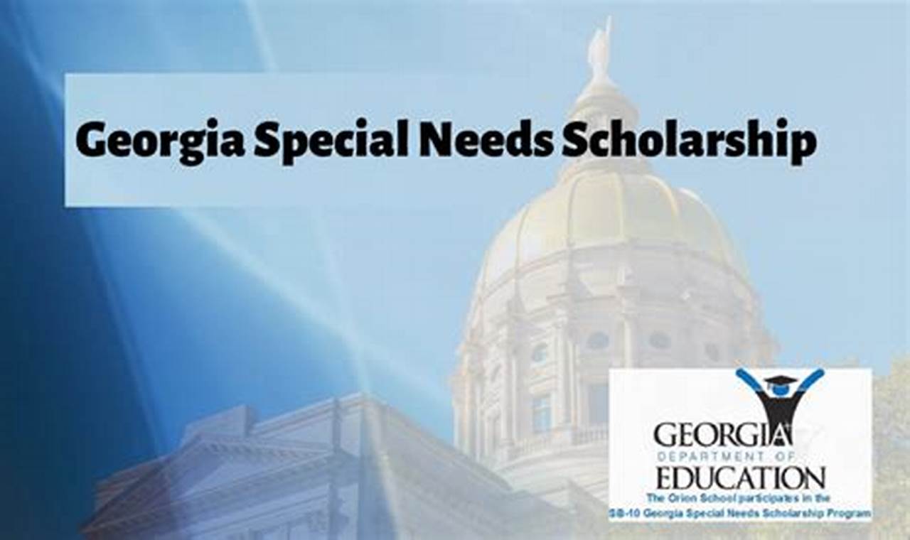 georgia special needs scholarship