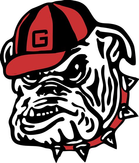 georgia bulldog emblem clip art