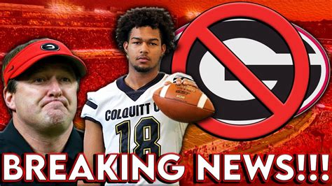 georgia bulldogs breaking news