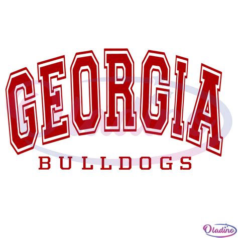 georgia bulldogs football logo svg
