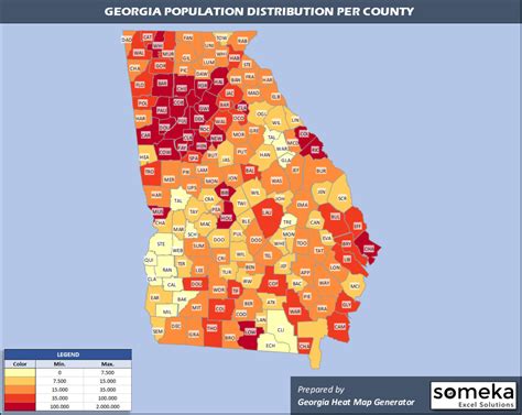 georgia county population 2023