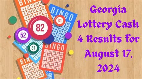 georgia lottery results august 17 2016