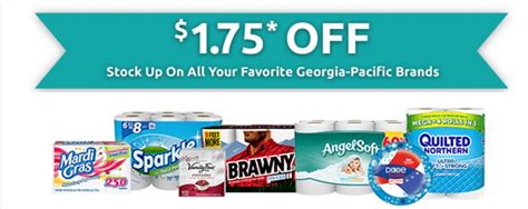 georgia pacific toilet paper coupons