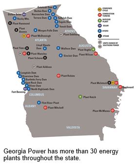 georgia power plant locations