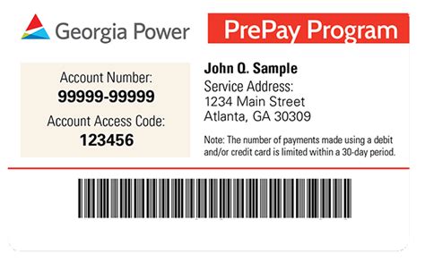 georgia power prepay account login