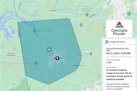 georgia power report power outage