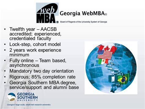 georgia southern mba program