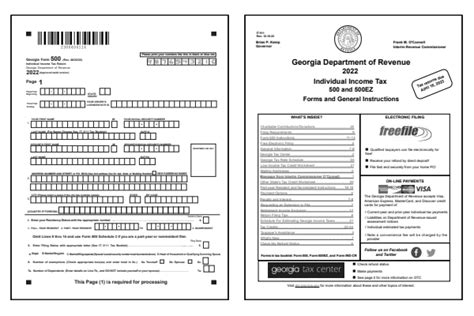 georgia state 2022 tax forms
