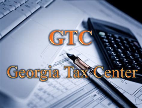 georgia state tax center login