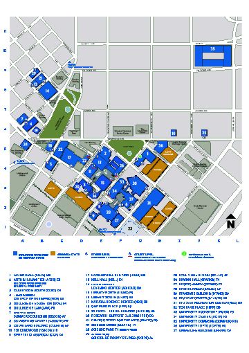 georgia state university campus map