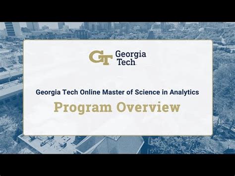 georgia tech oms analytics application