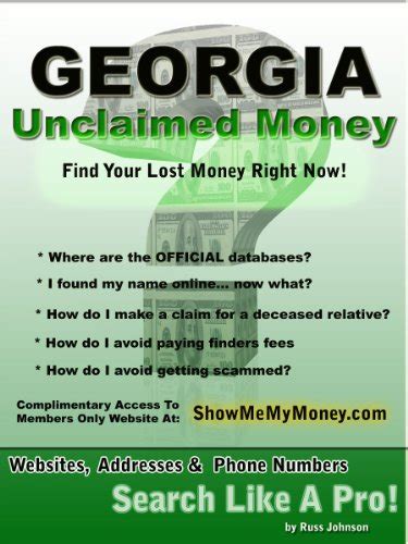 georgia unclaimed money search official site