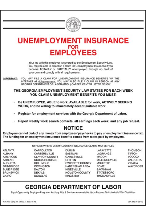 georgia unemployment insurance employer