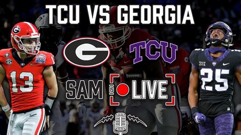 georgia vs tcu football championship 2023