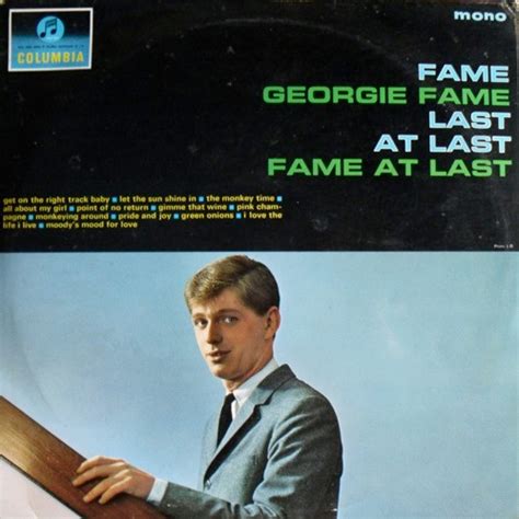 georgie fame discography at discogs