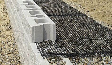Geotextile Fabric Retaining Wall Geofabric For & Drainage Projects