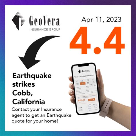 geovera earthquake insurance california
