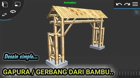 gerbang bambu | 3D Warehouse