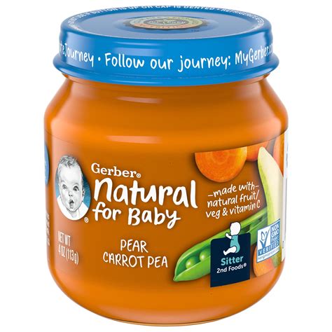 gerber natural baby food