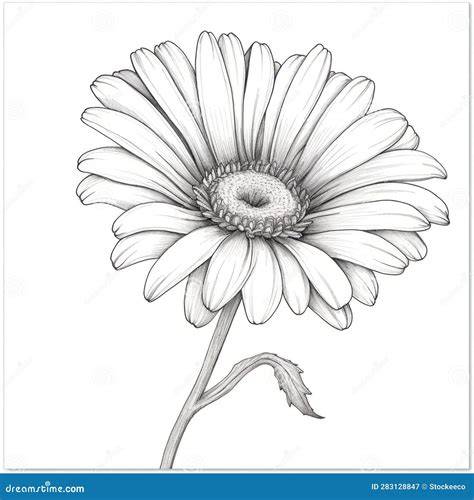 Gerber Daisy Drawing at GetDrawings Free download
