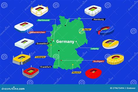 german euro stadium map