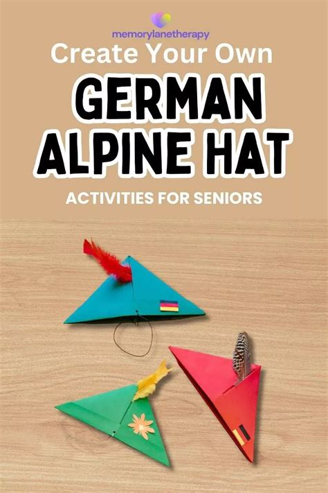 German Hat Craft Printable