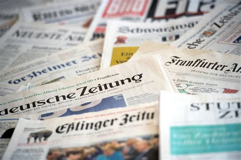 german newspapers in english language